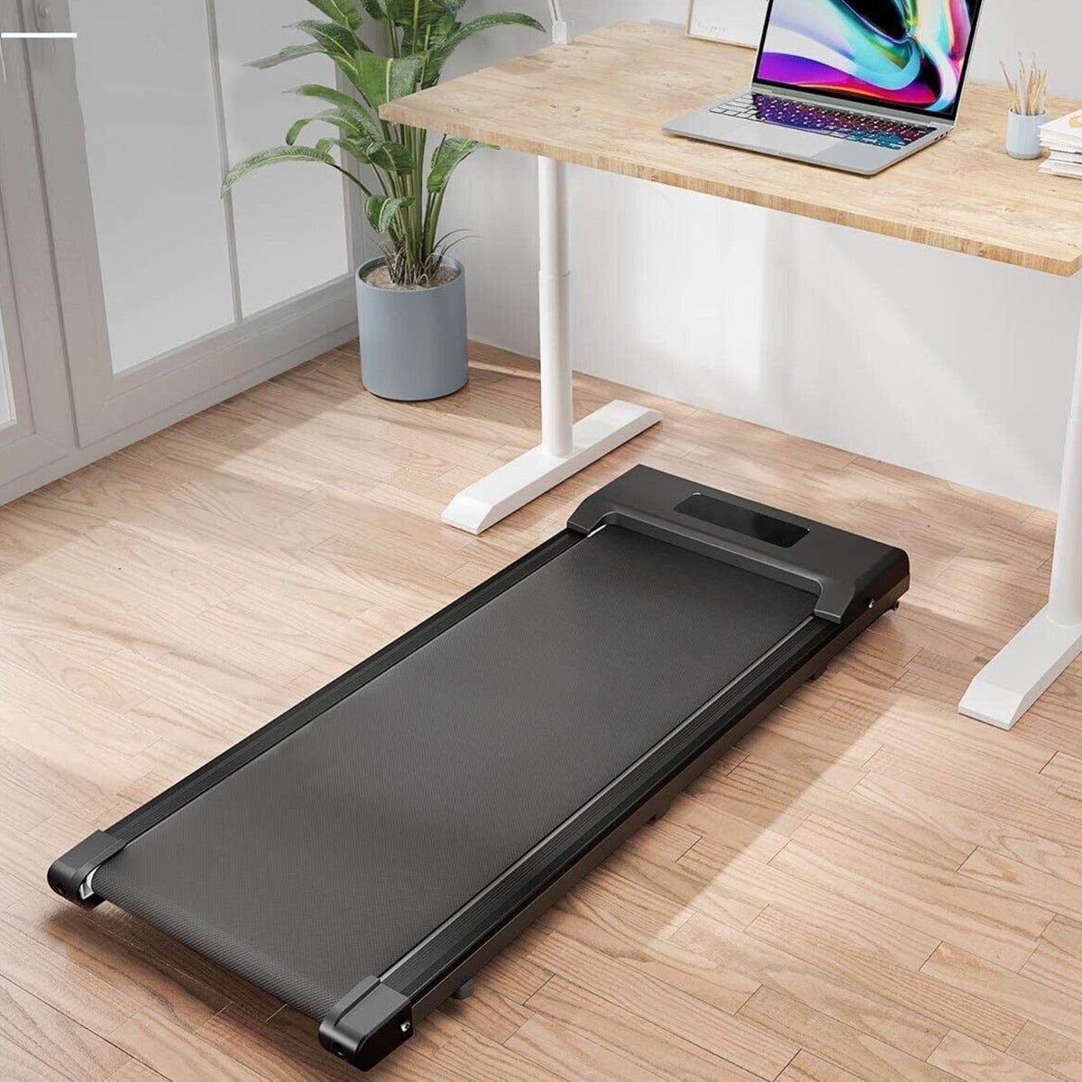Banda de mers walking pad, pliabila, cu telecomanda-2